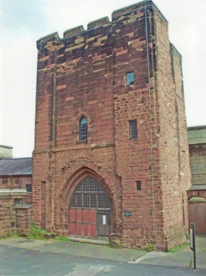 The Agricola Tower, also known as the Chapel Tower, was part of the original gateway to the inner bailey.