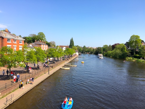 Boating on the River Dee